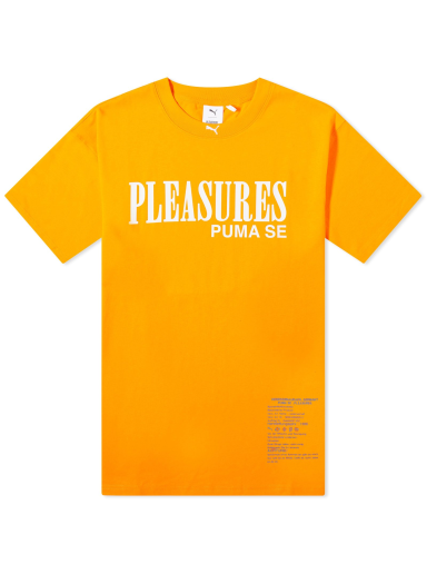 Tričko Puma x Pleasures Typo Oranžová | 620878-73