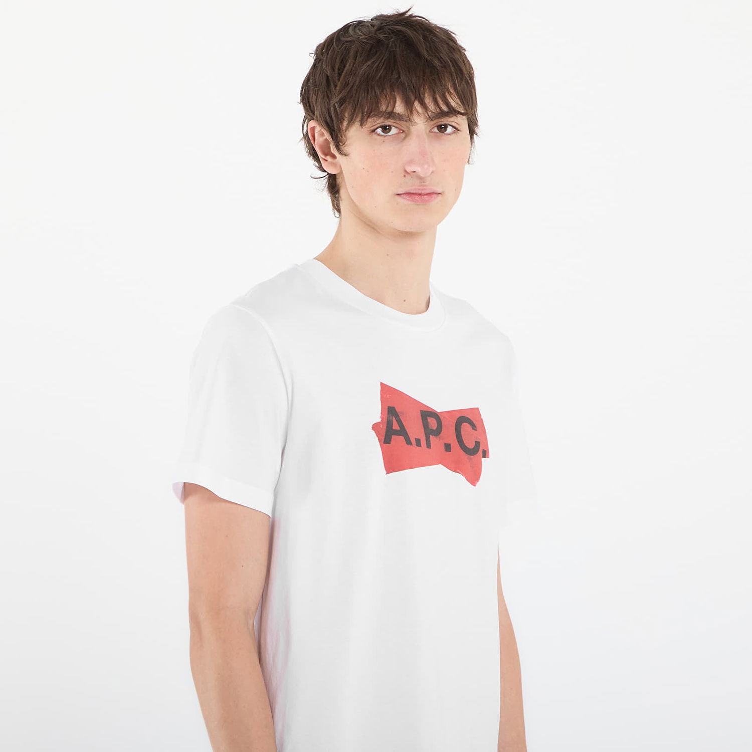 Tričko A.P.C. A.P.C. Scotch Rouge T-Shirt Biela | COHBM-M26457 AAB, 1