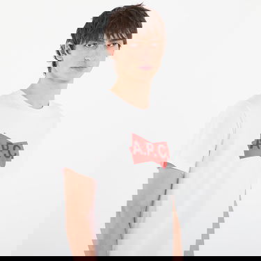 Tričko A.P.C. A.P.C. Scotch Rouge T-Shirt Biela | COHBM-M26457 AAB, 1