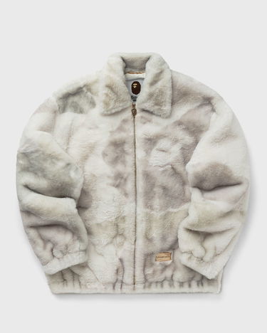 Bomber bunda BAPE Camo Fluffy Jacket Béžová | 001LJK801319MIVY, 0
