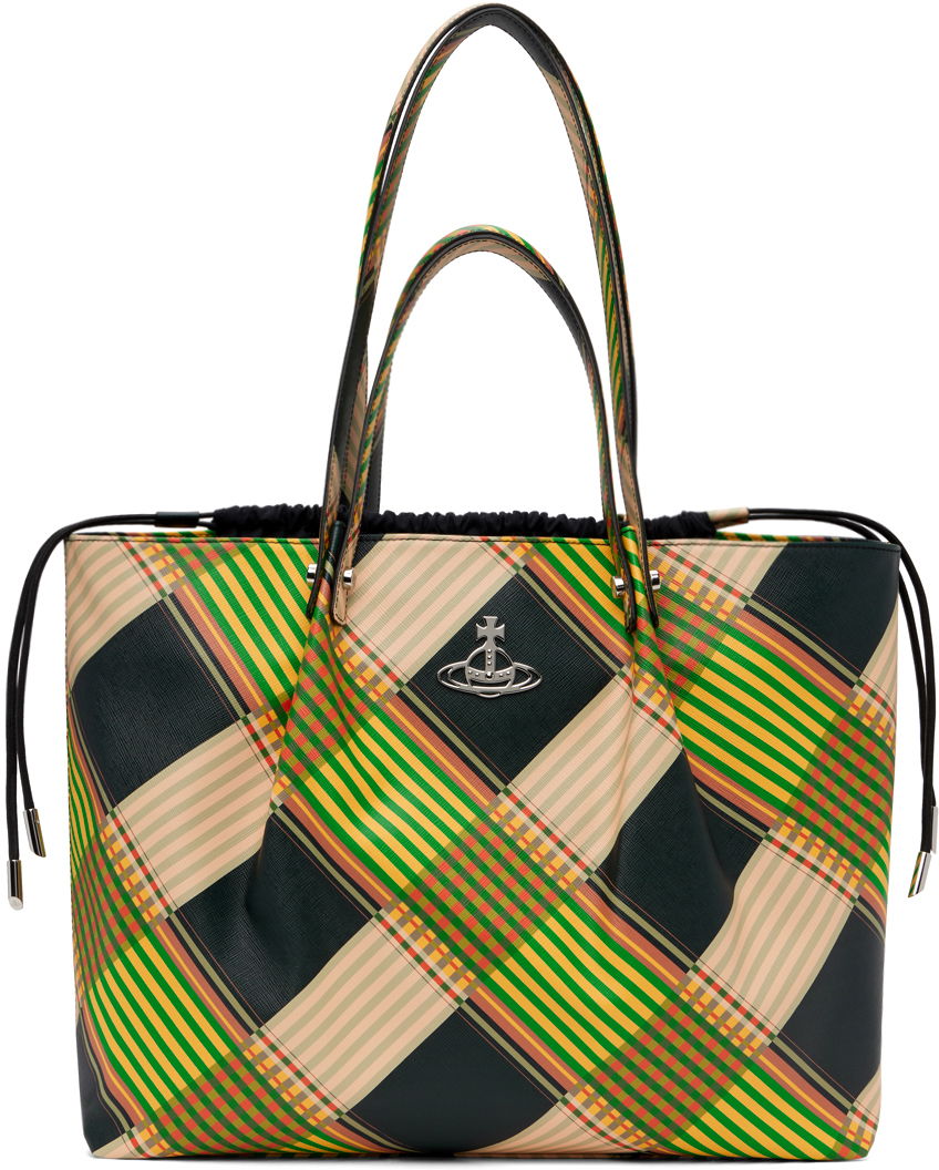 Plaid Tote Bag