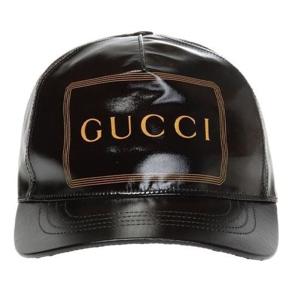 Šiltovka Gucci Black Baseball Hat With Frame Print Čierna | 426887-4HG80-1000, 0