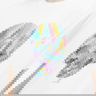 Tričko Paul Smith Paul Smith Skull Print T-Shirt, Size Small Biela | M2R-011R-NP4689-01, 5