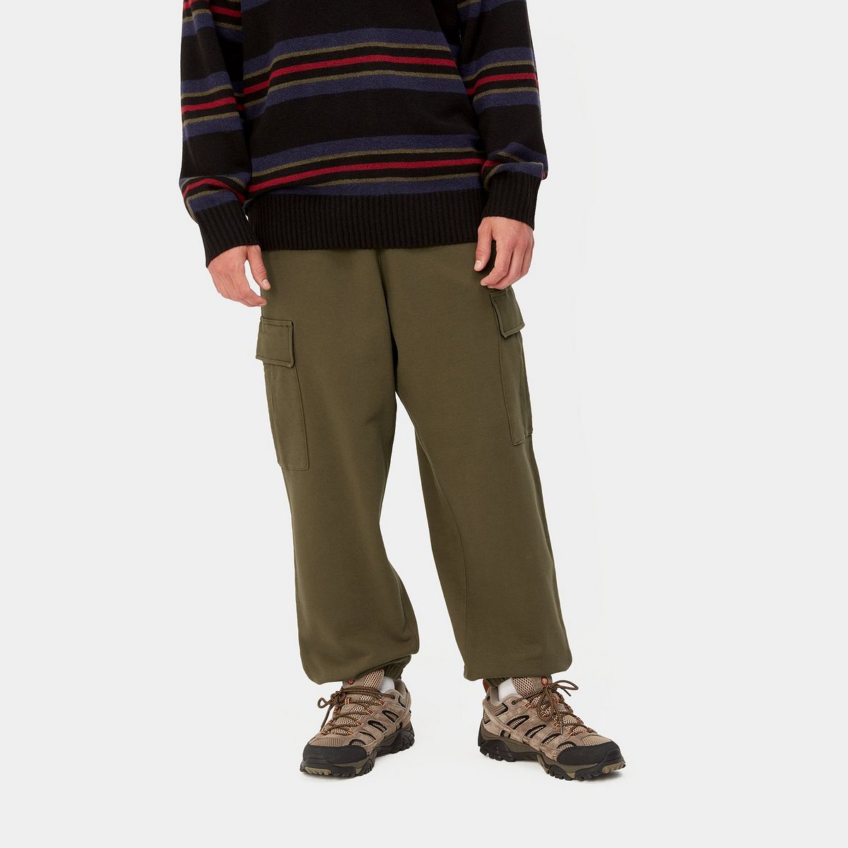 Nohavice Carhartt WIP Cargo Sweat Pant "Highland" Hnedá | I032335_1NP_XX, 0