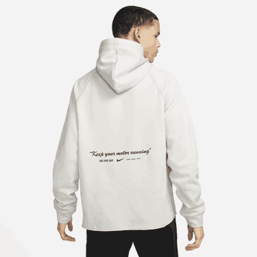 Mikina Nike Nike Therma-FIT Fleece Fitness Hoodie Biela | DV9906-012, 2