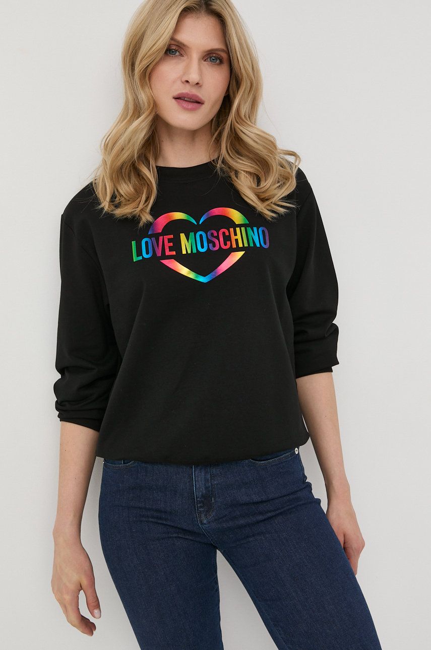 Mikina Moschino Sweatshirt Čierna | W.6.306.50.E.2340, 0