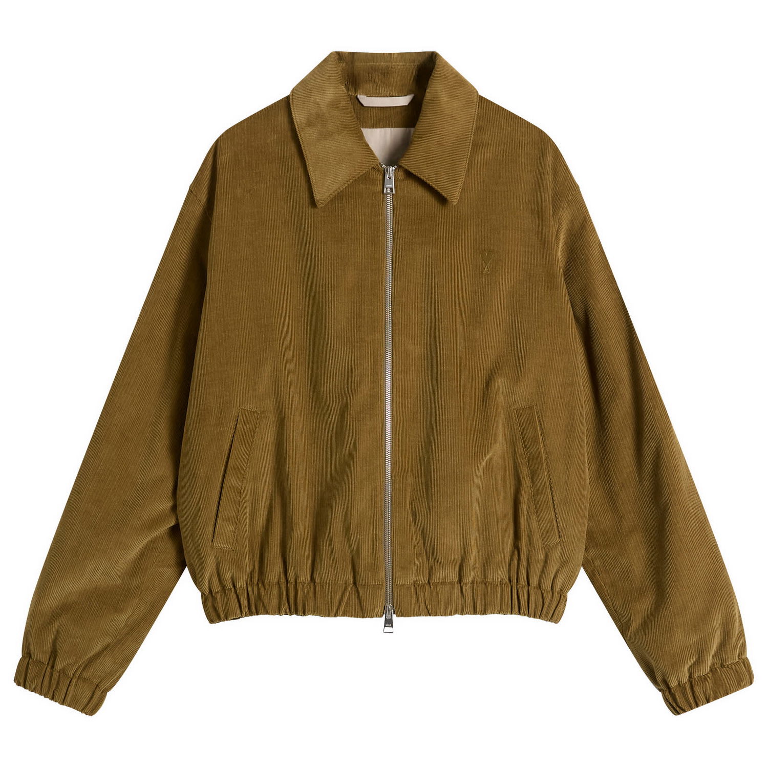 Bunda AMI AMI Paris ADC Corduroy Jacket, Size Large Hnedá | H25HJK830-CO0089-298H25, 0