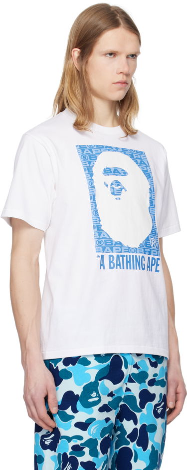 Tričko BAPE Lux Sports Pattern Box Ape Head T-Shirt Čierna | 001TEK801048M, 4