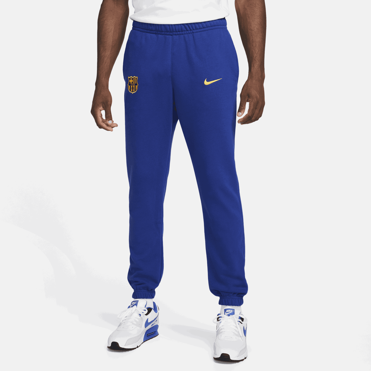 Tepláky Nike FC Barcelona Club Fleece Pants Modrá | FJ5604-455, 0