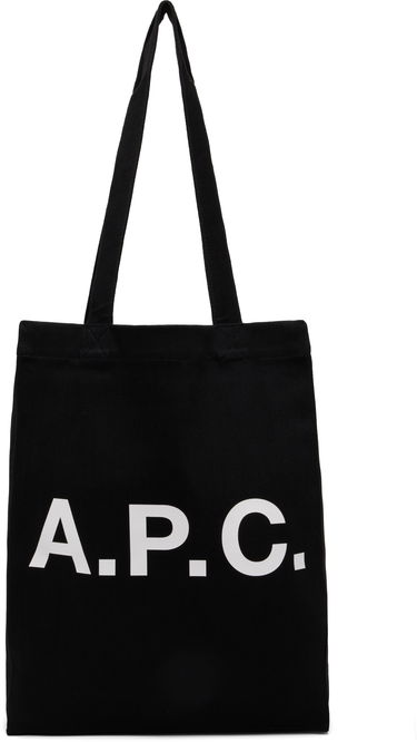 Tote bag A.P.C. Lou Canvas Tote Bag Čierna | COZZS-M61442, 0
