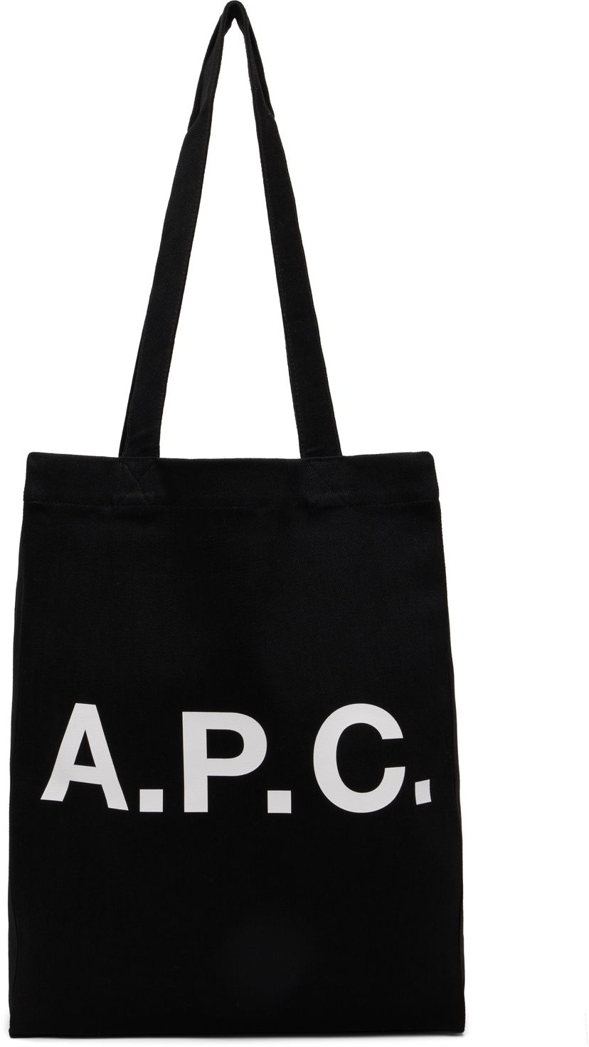 Tote bag A.P.C. Lou Canvas Tote Bag Čierna | COZZS-M61442