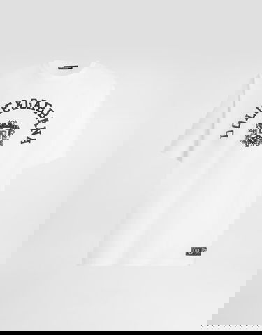 Tričko Dolce & Gabbana Jersey T-shirt With Embroidery Biela | G8PN9ZG7POPW0800, 0