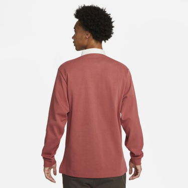 Polo tričko Nike Solo Swoosh Rugby Top Červená | DQ5221-691, 1