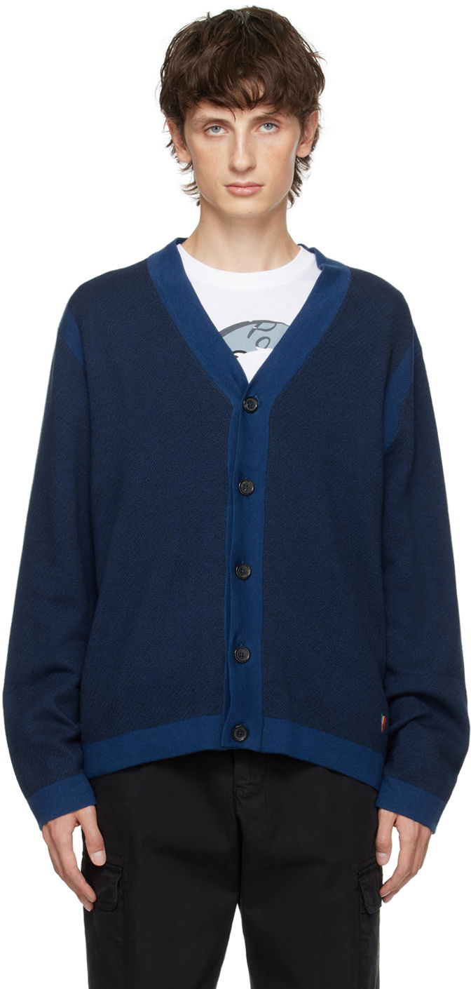 Sveter Paul Smith PS Paul Smith Zebra Cardigan Modrá | M2R-213YE-L21864, 0