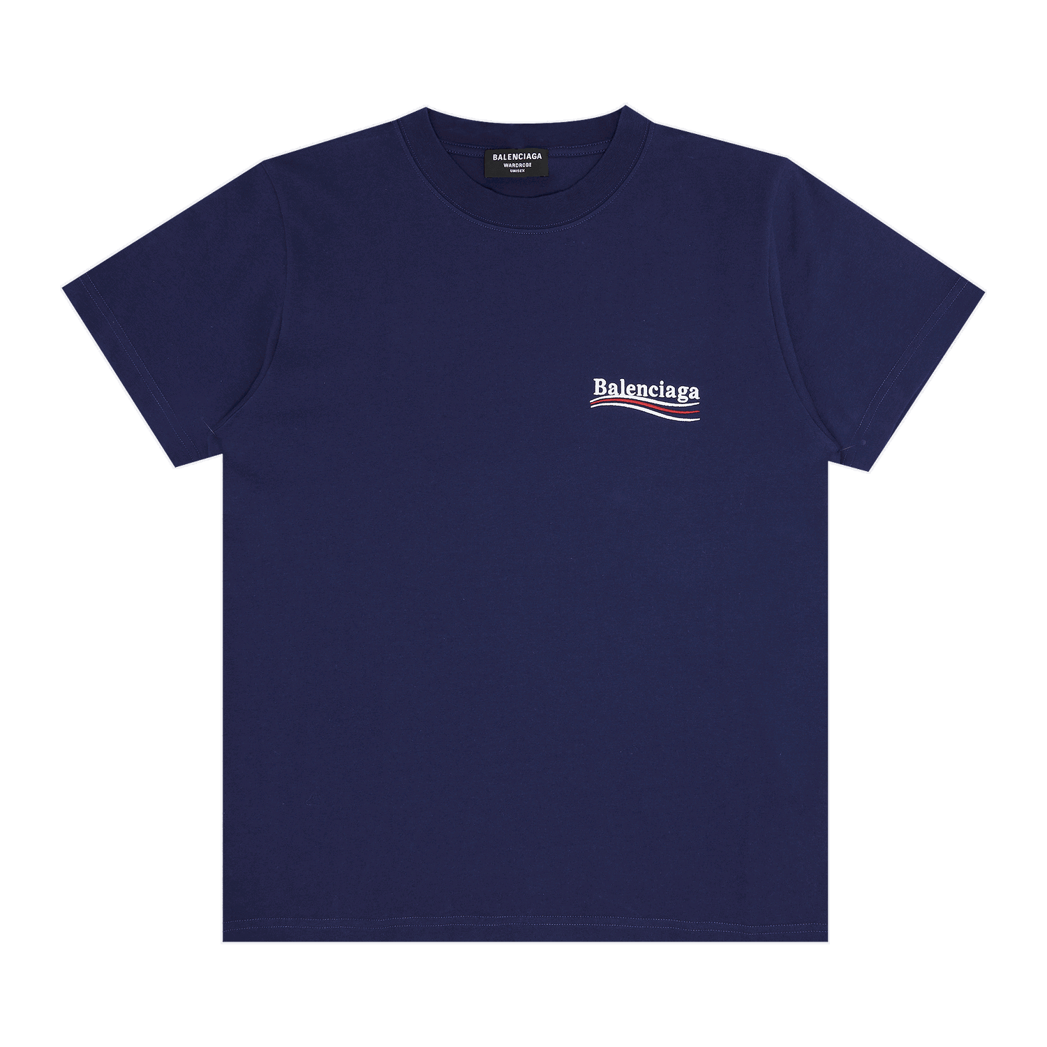 Tričko Balenciaga Small Fit T-Shirt Navy | 620967 TKVJ1 1195, 0