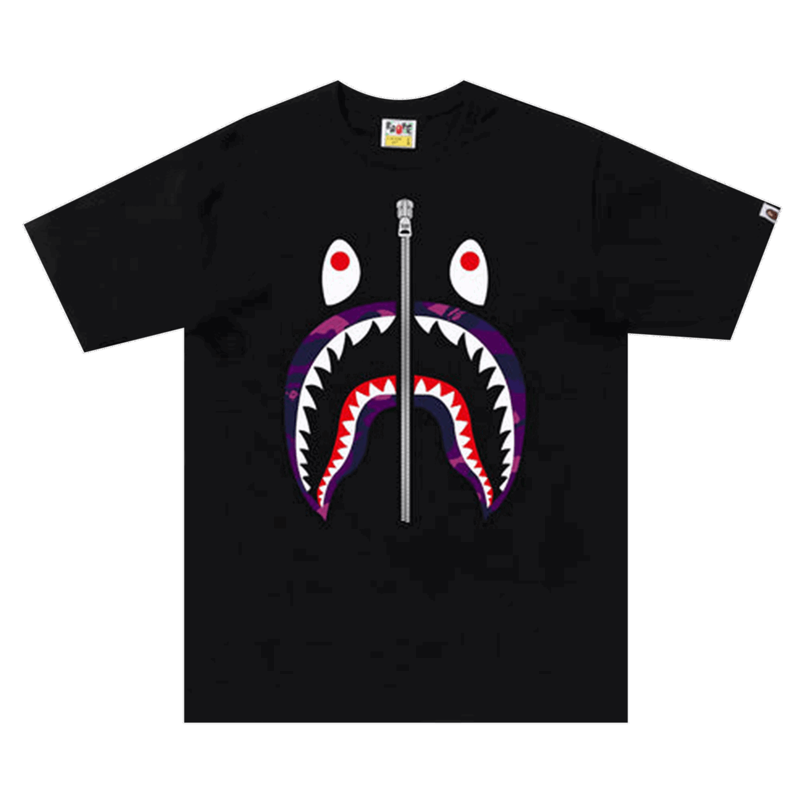 Color Camo Shark Tee