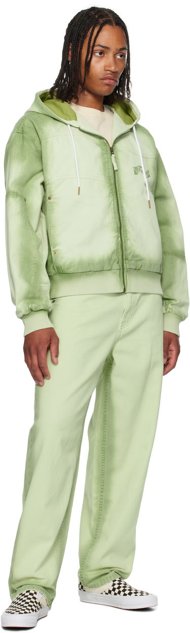Bunda Dime Dime Hooded Utility Jacket Zelené | DIMESU251MAT, 3