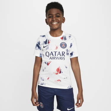 Dres Nike Paris Saint-Germain Academy Pro Dri-FIT Pre-Match Short-Sleeve Soccer Jersey Biela | FQ0014-101, 0