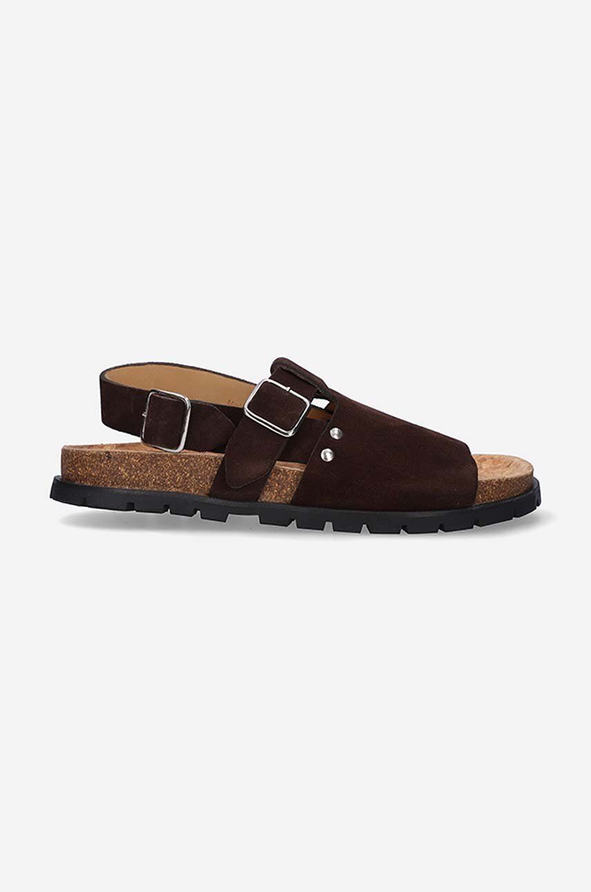 Tenisky a topánky A.P.C. Sandals Noe Hnedá | PXBAH.F51056, 0