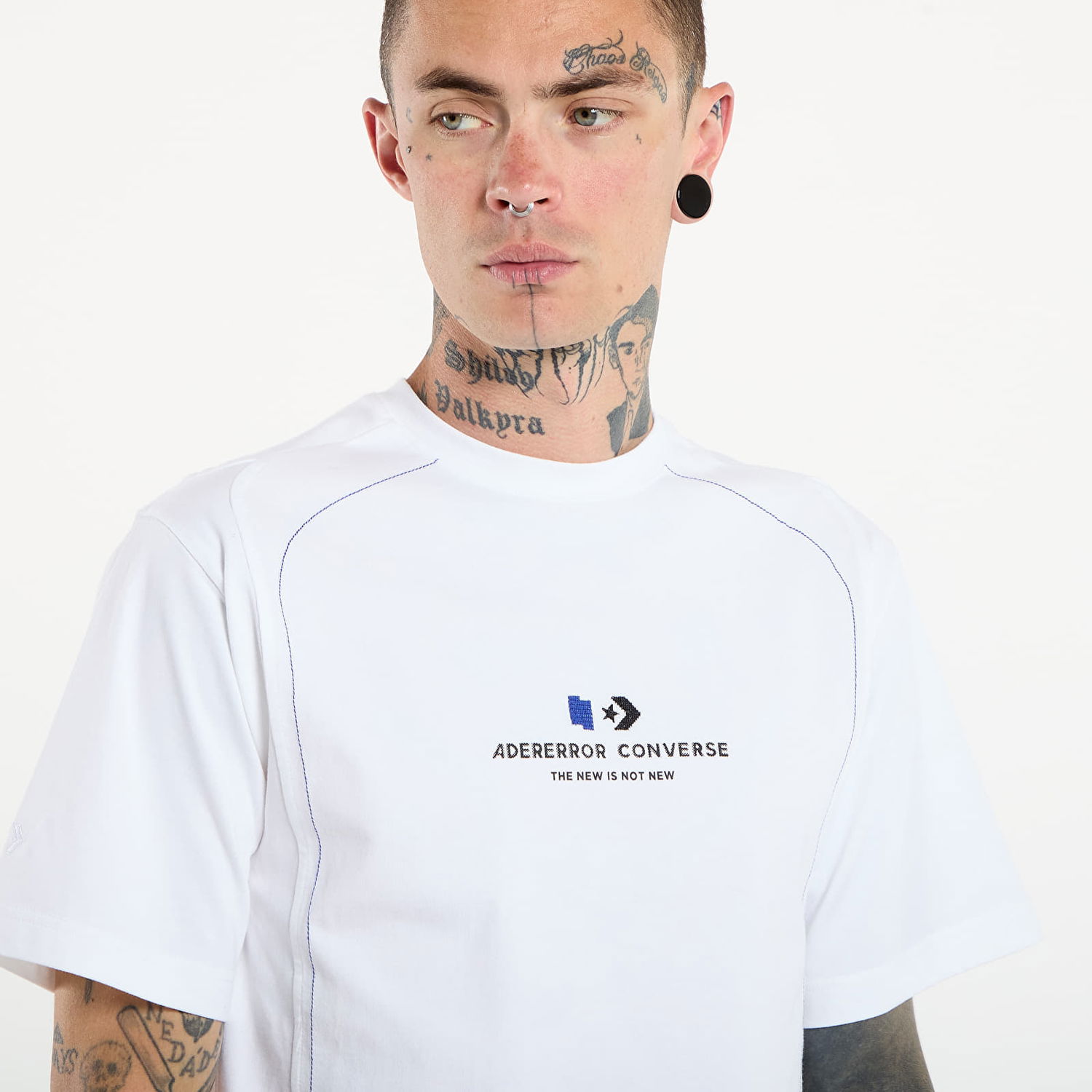 Tričko Converse Converse x ADERERROR T-Shirt Biela | 10028709-A01, 1