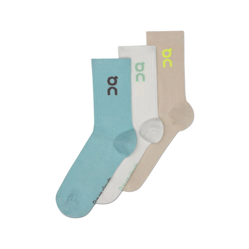 Ponožky On Running Logo Sock High 3-Pack Rôznofarebný | 2UF10313890