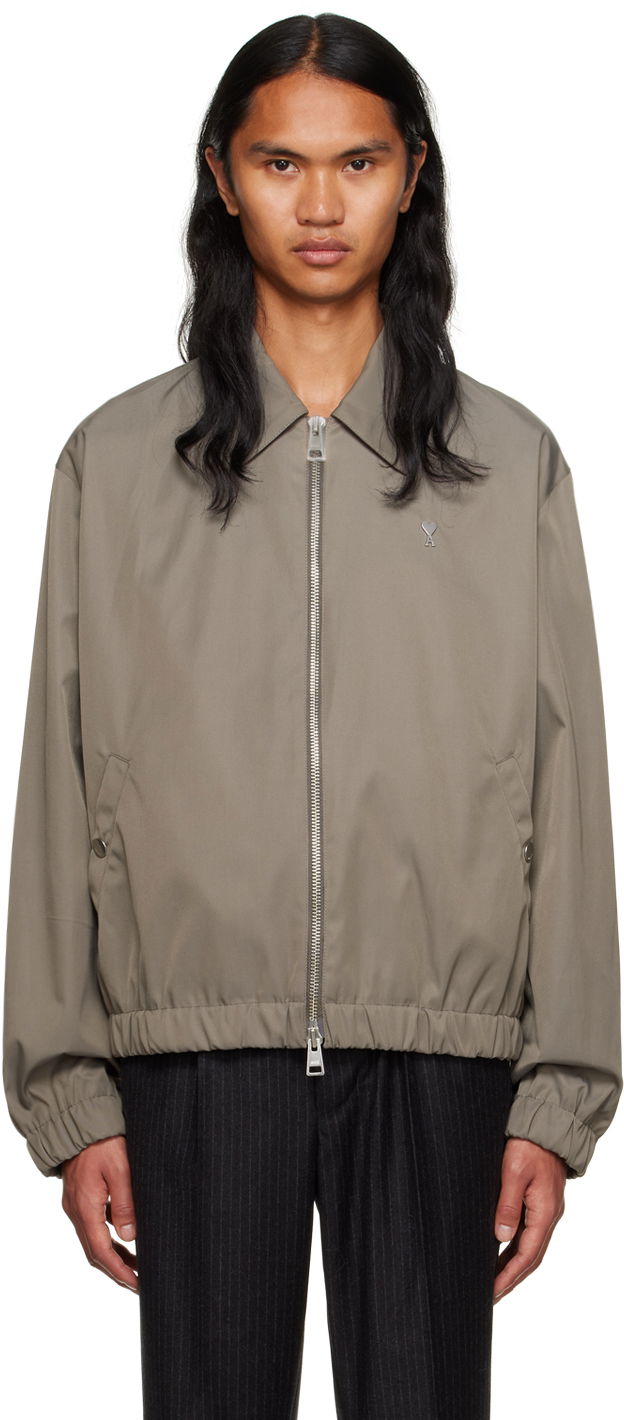 Bunda AMI Jacket Béžová | HJK014.PA0007, 0