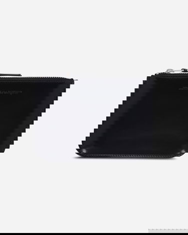 Peňaženka Comme des Garçons Mirror Inside Zip Pouch Čierna | SA8100MI SIL, 2