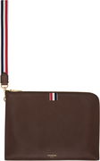 Thom Browne Soft Calfskin Medium Gusset Document Holder