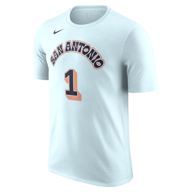 Tričko Nike Victor Wembanyama San Antonio Spurs Essential City Edition Short Sleeve T-Shirt Modrá | HJ2789-477, 0