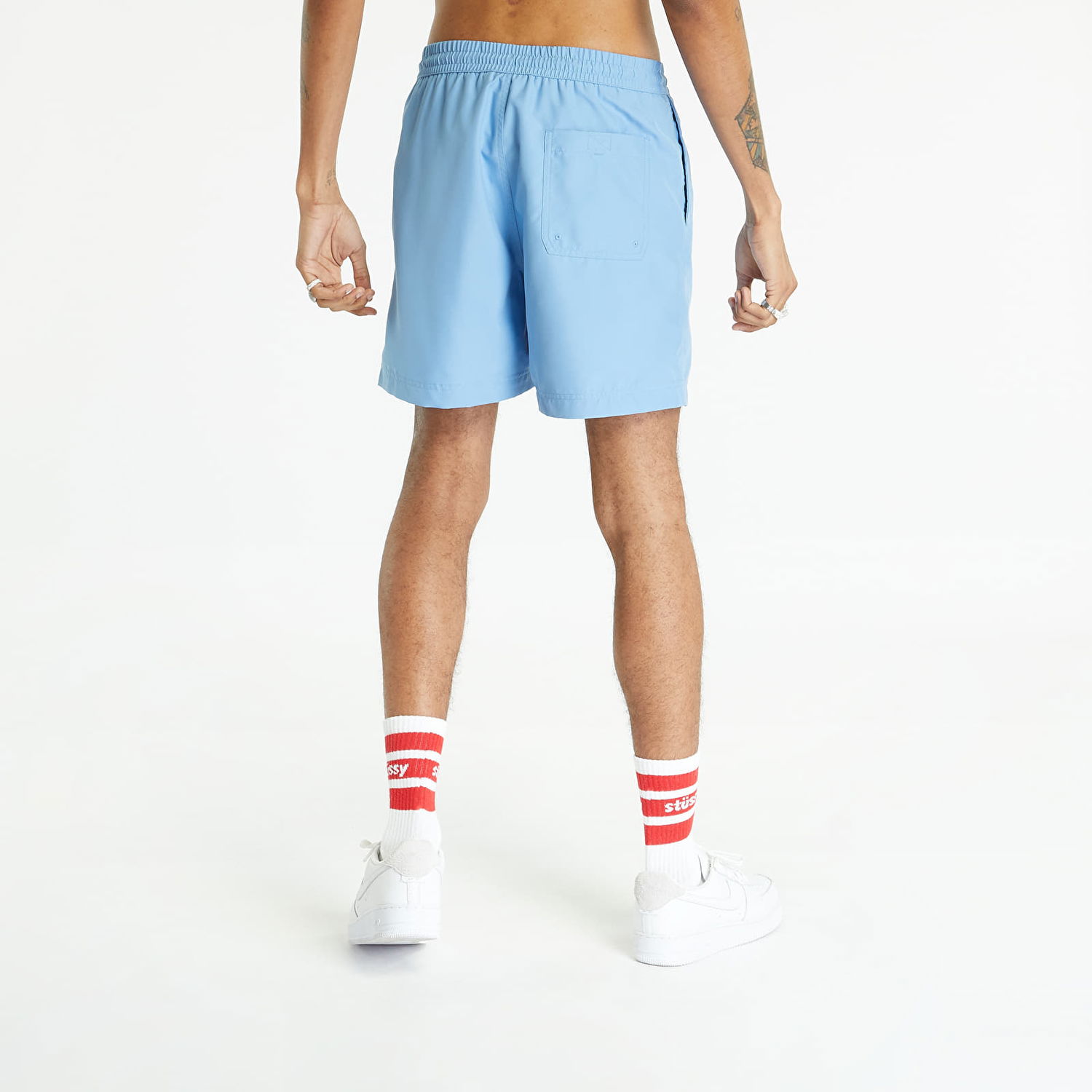 Plavky Carhartt WIP Chase Swim Trunks Blue Modrá | I026235.1GTXX, 1