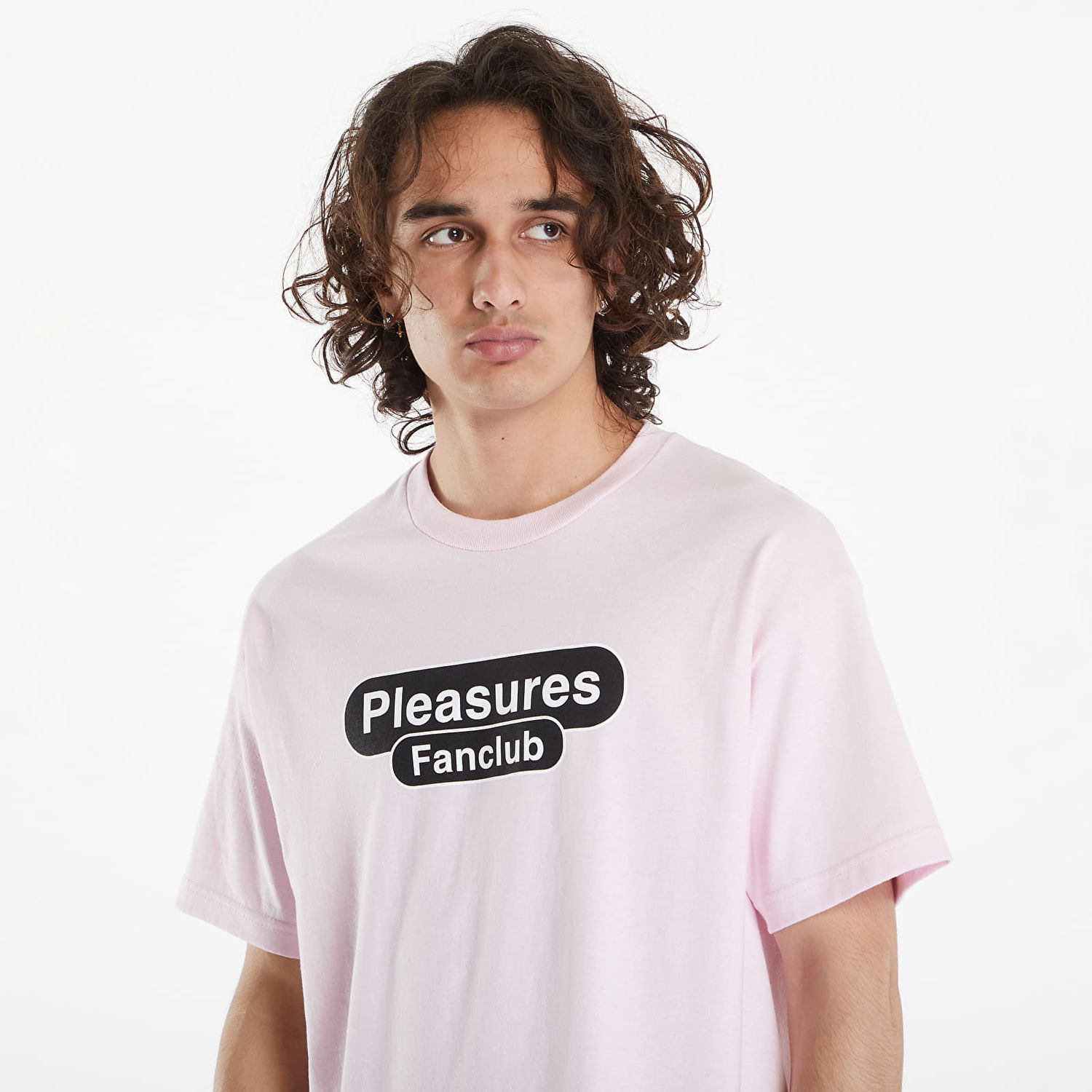 Tričko Pleasures Fanclub T-Shirt Pink Ružová | P24SU046 PINK, 1