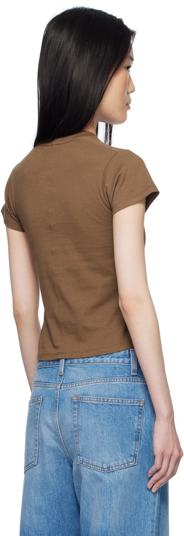 Crop Top The Row The Row Tommy T-Shirt Hnedá | 7727-K603, 2