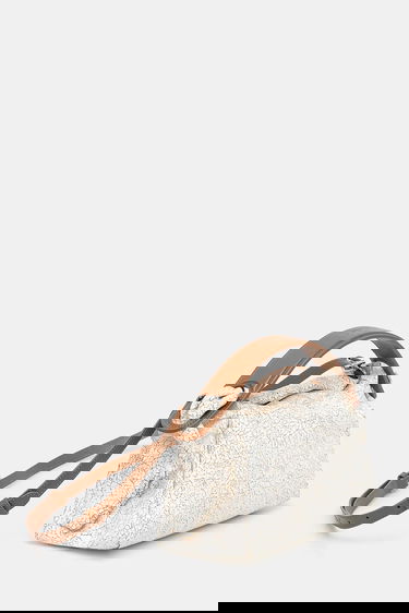 Taška cez rameno KENZO Cracked Finish Shoulder Handbag Biela | FF52SA818L08.03, 1