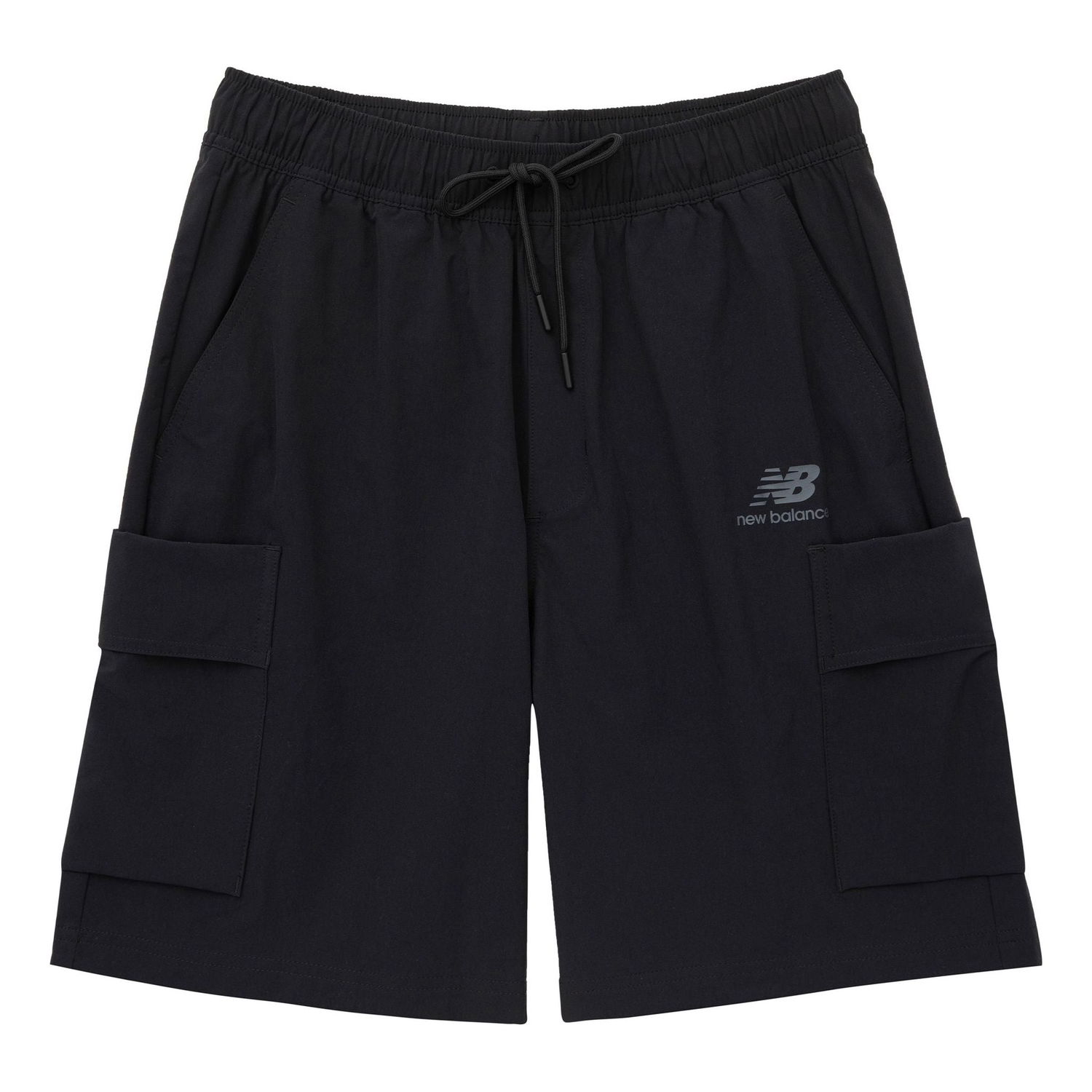 Šortky New Balance Woven Pocket Shorts Čierna | AMS32370-BK, 0