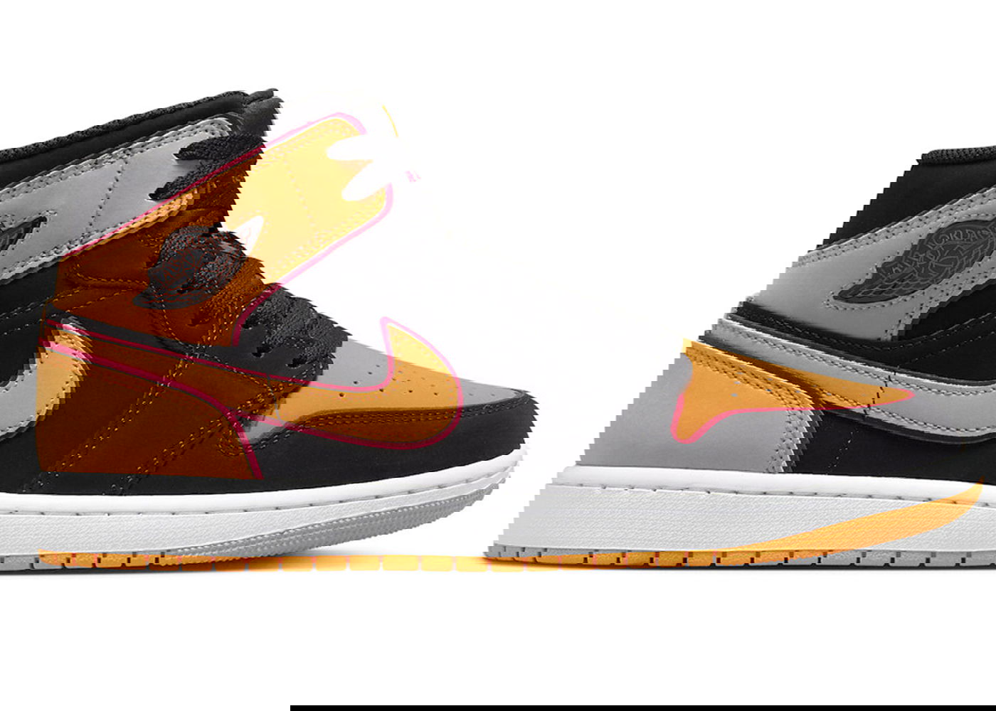 Tenisky a topánky Jordan Air Jordan 1 Mid Fat Tongue "Black Orange" Oranžová | FJ4923-008, 1