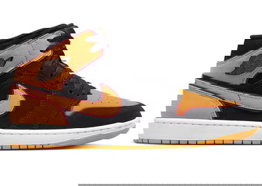 Tenisky a topánky Jordan Air Jordan 1 Mid Fat Tongue "Black Orange" Oranžová | FJ4923-008, 1