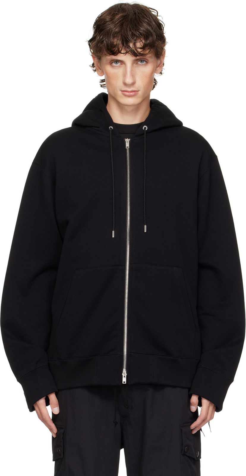 Mikina Mastermind WORLD Full-Zip Hoodie With Hood Čierna | MW24S13-SW021-001