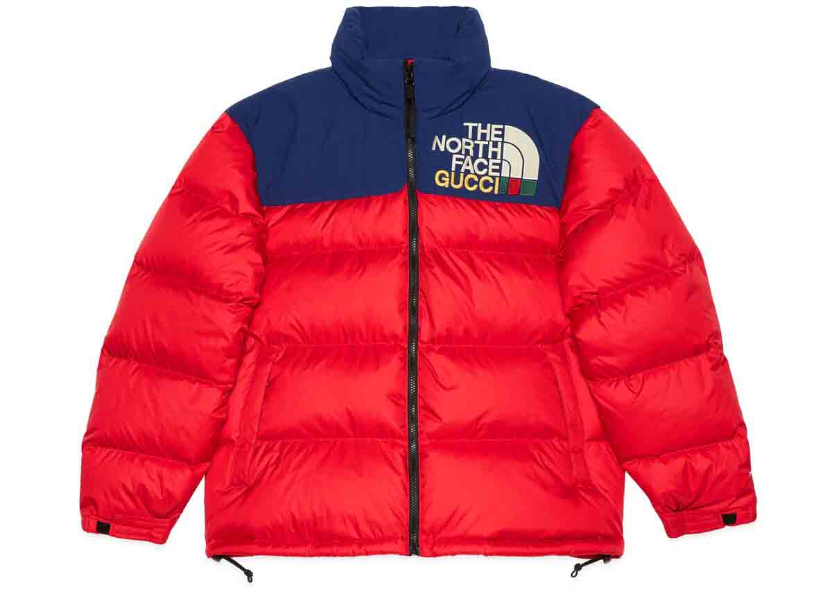 Bunda Gucci The North Face x Padded Jacket Červená | 663733 XLUHP 6159, 0