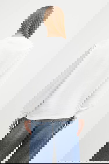 Tričko Carhartt WIP American Script Long-Sleeve T-Shirt Biela | I035466.02XX, 2