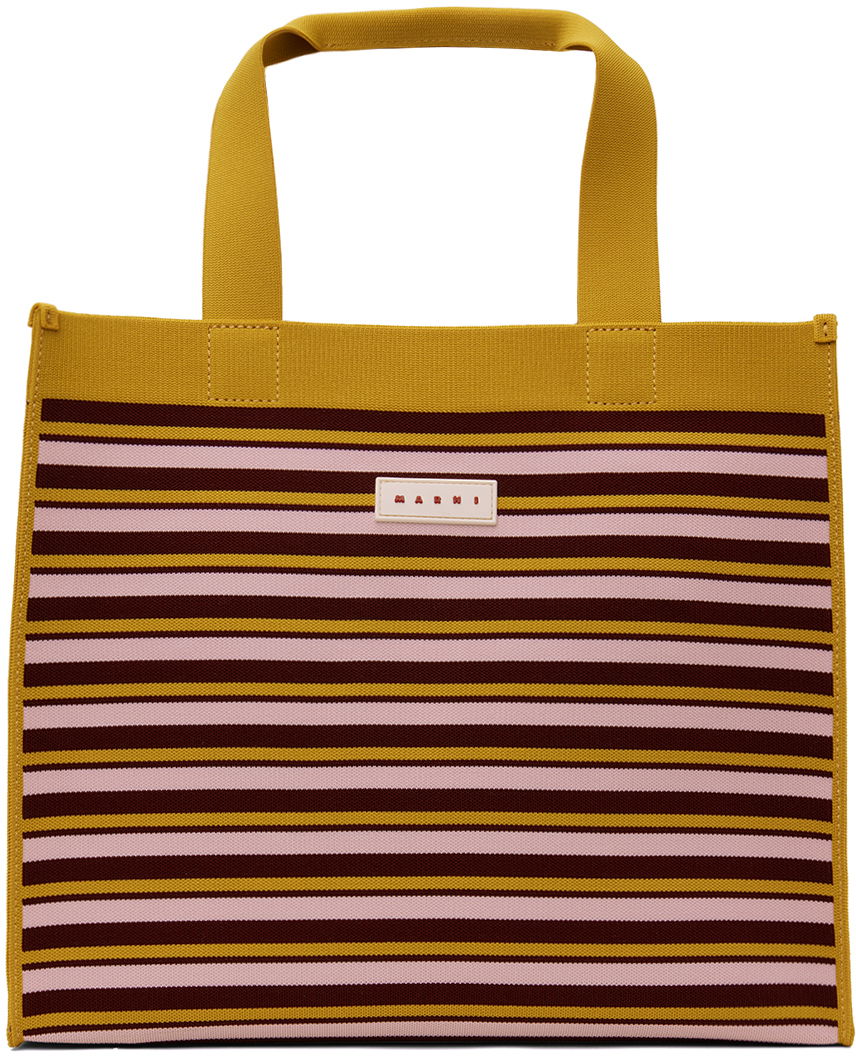 Tote bag Marni Medium Shopping Tote Ružová | SHMP0076Q1 P6485, 0