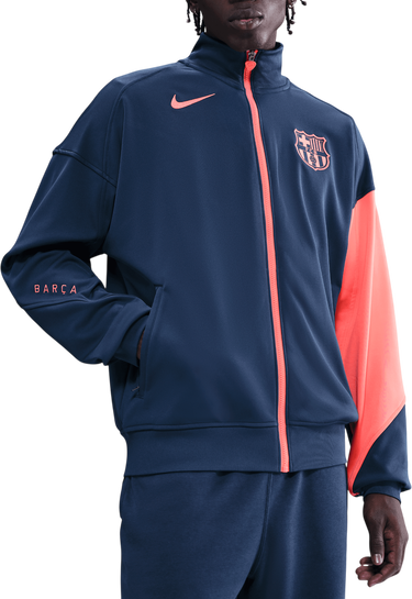 Bunda Nike FC Barcelona Dri-FIT Total 90 Soccer Anthem Jacket Navy | hm3434-410, 0