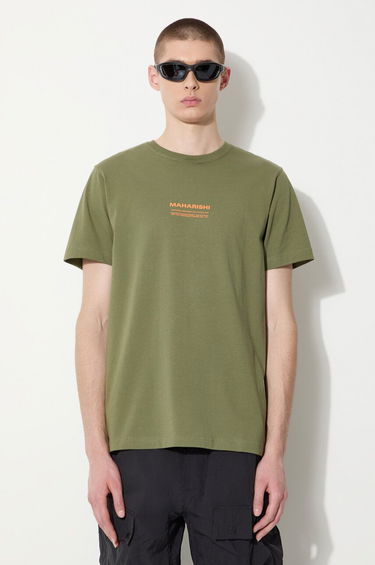 Tričko Maharishi Maharishi Aum Anniversary T-Shirt Zelené | 1306.OLIVE, 0