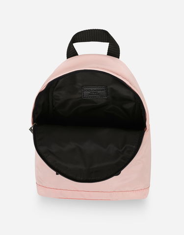 Batoh Dolce & Gabbana Dolce & Gabbana DG Milano Logo Nylon Backpack Ružová | EM0096AB12480400, 3