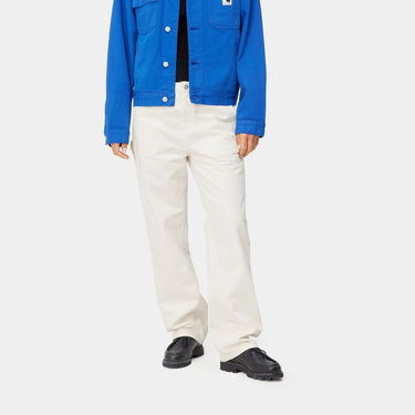 Nohavice Carhartt WIP Pierce Pant Straight "Off-White rinsed" Biela | I026588_350_02, 0