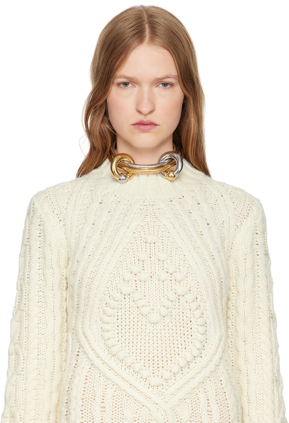 Náramok Jean Paul Gaultier Gaultier Tube Pendant Necklace Metalická | 24/31-U-CO029-X053-9192, 1