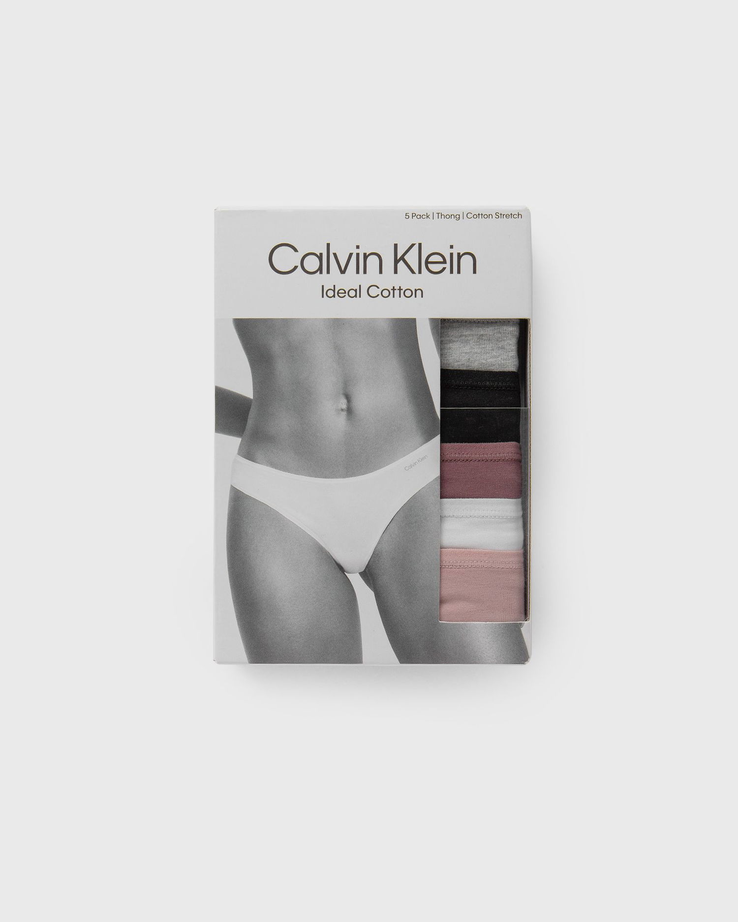 Nohavičky CALVIN KLEIN THONG 5 Pack Rôznofarebný | 000QD5250EPYG, 1