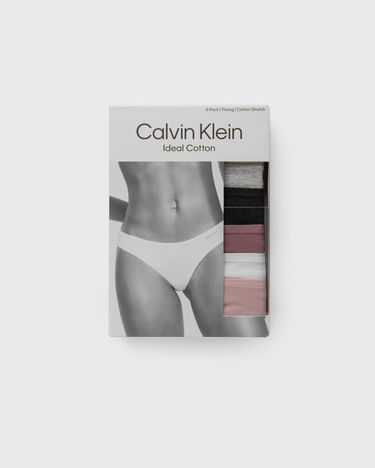 Nohavičky CALVIN KLEIN THONG 5 Pack Rôznofarebný | 000QD5250EPYG, 1