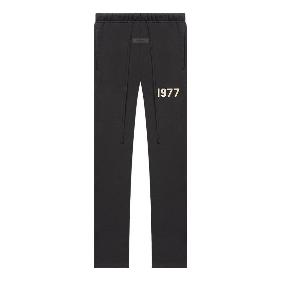 Tepláky Fear of God Essentials Relaxed Sweatpants 1977 Logo Čierna | FOG-SS22-167, 0