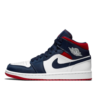 Tenisky a topánky Jordan Air Jordan 1 Mid SE "USA" Navy | 852542-104, 4