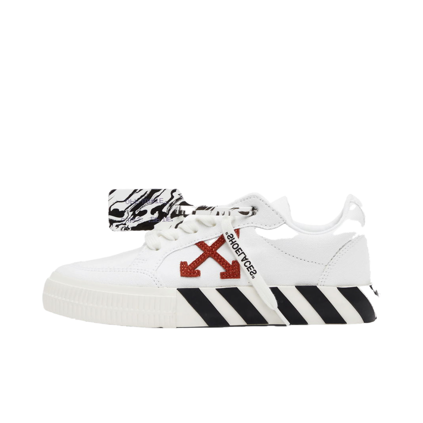 Tenisky a topánky Off-White Canvas Vulcanized Sneakers Biela | OMIA085R21FAB0020116